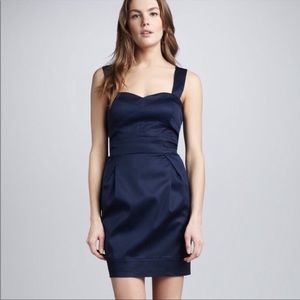 French connection size 0 blue dress